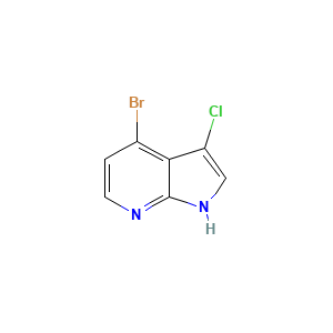 4-Bromo-3-chloro-1H-pyrrolo[2,3-b]pyridine