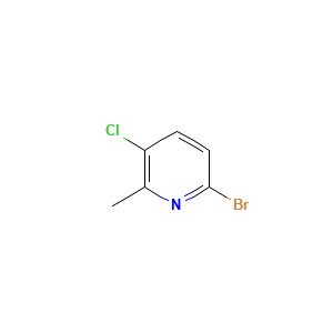 6-Bromo-3-chloro-2-methylpyridine