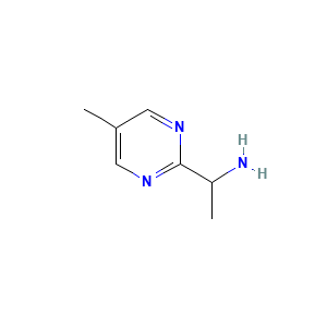 1-(5-Methylpyrimidin-2-YL)ethan-1-amine