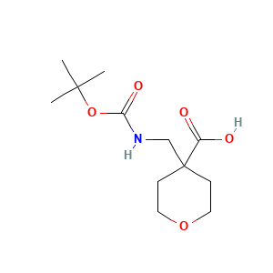 4-({[(Tert-butoxy)carbonyl]amino}methyl)oxane-4-carboxylic acid