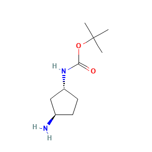 Tert-butyl n-((1r,3r)-3-aminocyclopentyl)carbamate