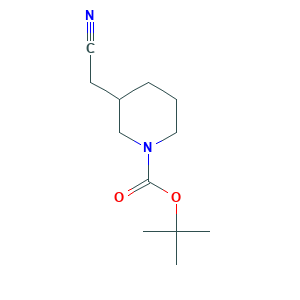 Tert-butyl 3-(cyanomethyl)piperidine-1-carboxylate