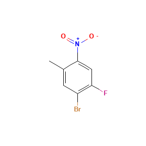 1-Bromo-2-fluoro-5-methyl-4-nitrobenzene