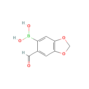 (6-Formyl-2H-1,3-benzodioxol-5-yl)boronic acid
