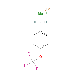 (4-(trifluoromethoxy)benzyl)magnesium bromide, 0.25 M in 2-MeTHF
