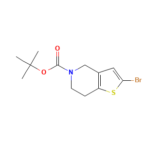 tert-butyl 2-bromo-4H,5H,6H,7H-thieno[3,2-c]pyridine-5-carboxylate