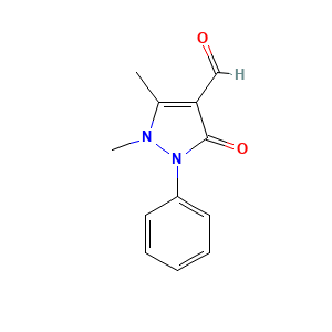 2,3-Dihydro-1,5-dimethyl-3-oxo-2-phenyl-1H-pyrazole-4-carbaldehyde