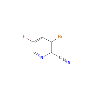 3-Bromo-5-fluoropicolinonitrile