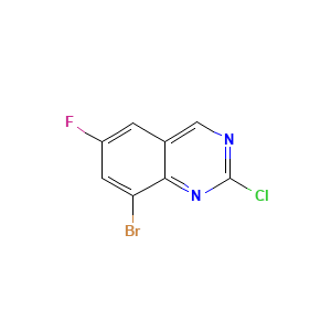 8-Bromo-2-chloro-6-fluoroquinazoline