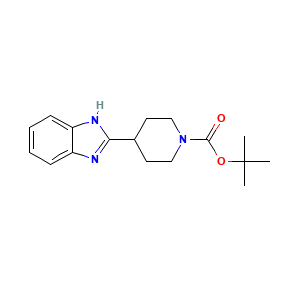 tert-Butyl 4-(1H-benzimidazol-2-yl)piperidine-1-carboxylate