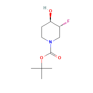 rac-tert-butyl (3R,4R)-3-fluoro-4-hydroxypiperidine-1-carboxylate