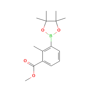 Methyl 2-methyl-3-(4,4,5,5-tetramethyl-1,3,2-dioxaborolan-2-yl)benzoate