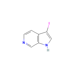 3-iodo-1H-pyrrolo(2,3-c)pyridine