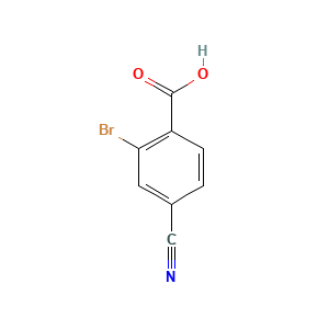 2-Bromo-4-cyanobenzoic acid