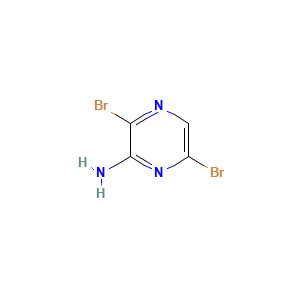 2-Amino-3,6-dibromopyrazine