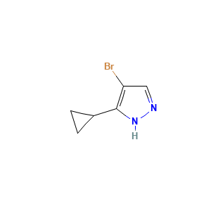 4-bromo-5-cyclopropyl-1H-pyrazole