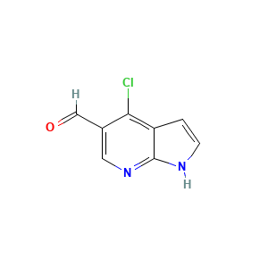 4-chloro-1H-pyrrolo[2,3-b]pyridine-5-carbaldehyde