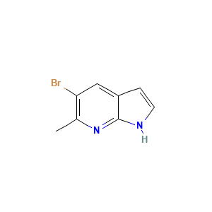 5-Bromo-6-methyl-1H-pyrrolo(2,3-b)pyridine