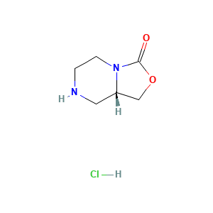 (S)-Tetrahydro-1H-oxazolo[3,4-a]pyrazin-3(5H)-one hydrochloride