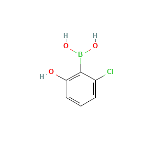 (2-Chloro-6-hydroxyphenyl)boronic acid