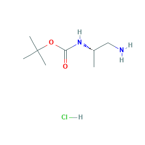 (S)-tert-Butyl (1-aminopropan-2-yl)carbamate hydrochloride