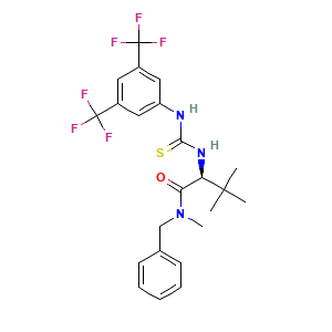 (S)-2-[[3,5-Bis(trifluoromethyl)phenyl]thioureido]-N-benzyl-N,3,3-trimethylbutanamide