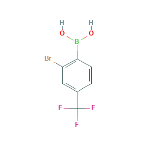 2-Bromo-4-(trifluoromethyl)phenylboronic acid