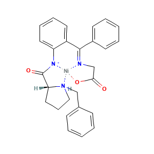 Nickel,[N-[phenyl[2-[[[(1R,2S)-1-(phenylmethyl)-2-pyrrolidinyl-kN]carbonyl]amino-kN]phenyl]methylene]glycinato(2-)-kN,kO]-, (SP-4-4)-