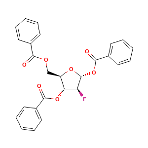 alpha-D-Arabinofuranose, 2-deoxy-2-fluoro-, 1,3,5-tribenzoate