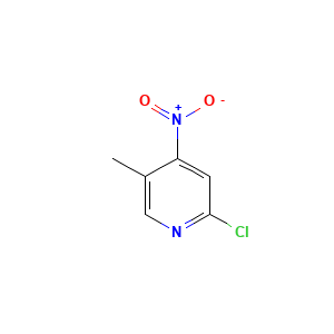 2-Chloro-5-methyl-4-nitropyridine