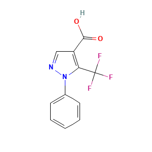 1-phenyl-5-(trifluoromethyl)-1H-pyrazole-4-carboxylic acid