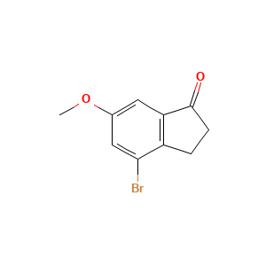 4-bromo-6-methoxy-2,3-dihydro-1H-inden-1-one