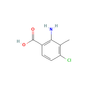 2-Amino-4-chloro-3-methylbenzoic acid