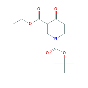 1-(1,1-Dimethylethyl) 3-ethyl 4-oxo-1,3-piperidinedicarboxylate