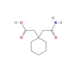 1,1-Cyclohexanediacetic acid monoamide