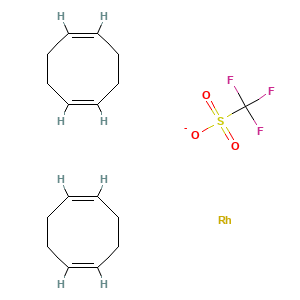 Bis(1,5-cyclooctadiene)rhodium(I) trifluoromethanesulfonate
