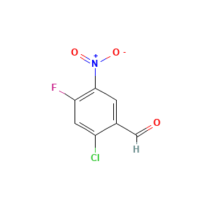 2-Chloro-4-fluoro-5-nitrobenzaldehyde