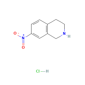 7-Nitro-1,2,3,4-tetrahydroisoquinoline hydrochloride